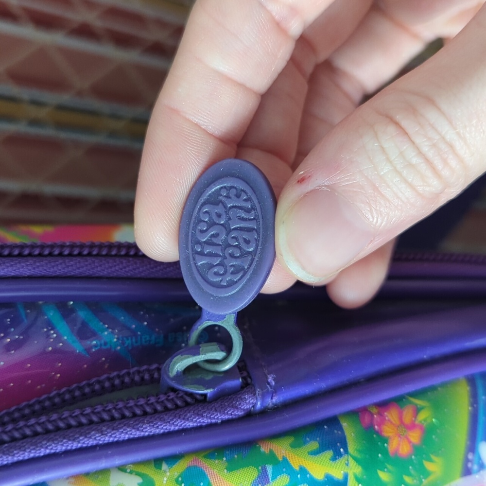 Vtg Y2K Lisa Frank Vintage Crossbody/Lunchbox - Picture 6 of 8